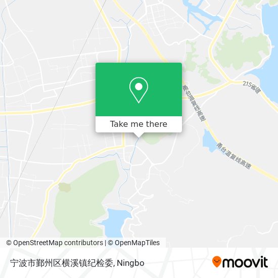 宁波市鄞州区横溪镇纪检委 map