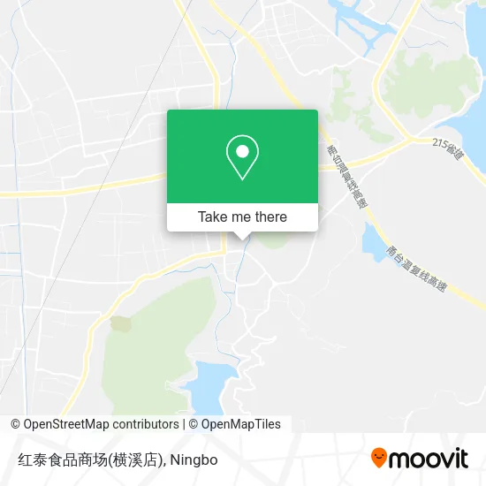 红泰食品商场(横溪店) map