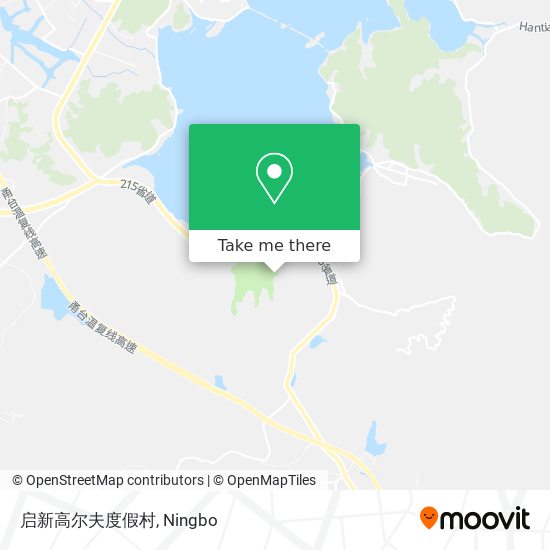 启新高尔夫度假村 map