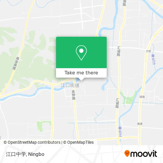 江口中学 map