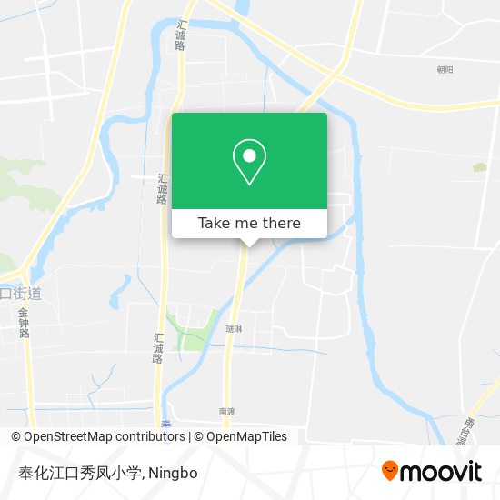 奉化江口秀凤小学 map