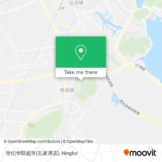 世纪华联超市(孔家潭店) map
