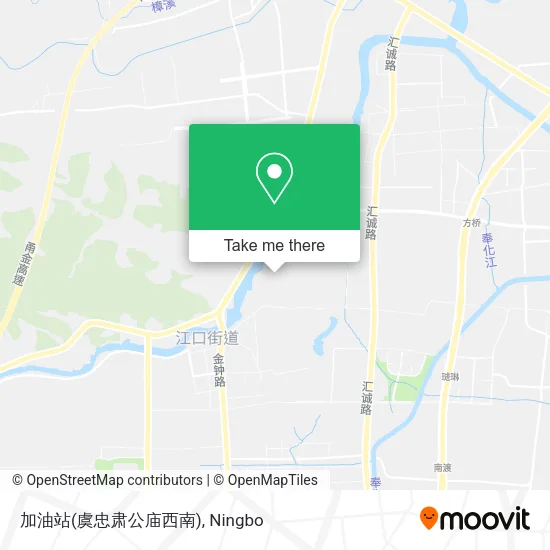 加油站(虞忠肃公庙西南) map