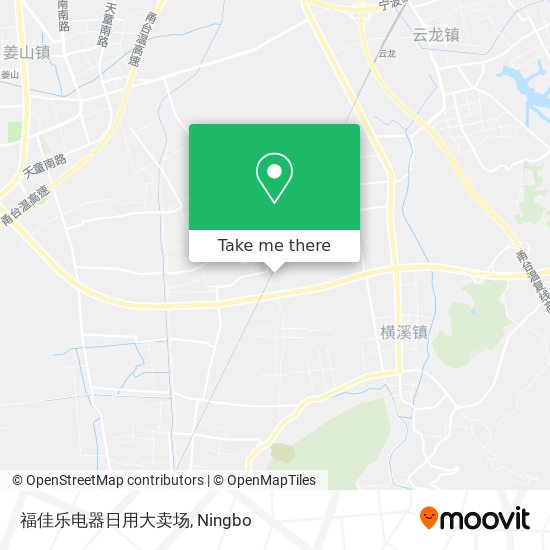 福佳乐电器日用大卖场 map