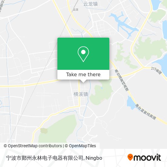 宁波市鄞州永林电子电器有限公司 map