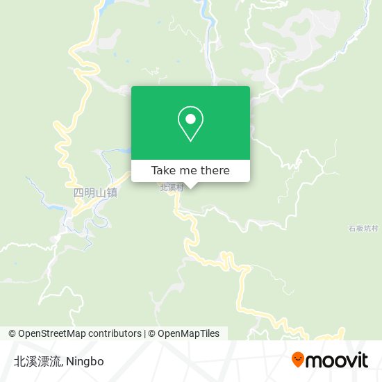 北溪漂流 map