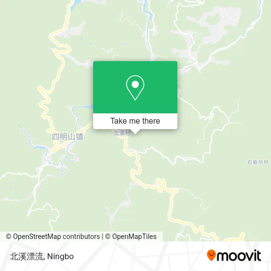 北溪漂流 map