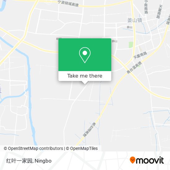 红叶一家园 map