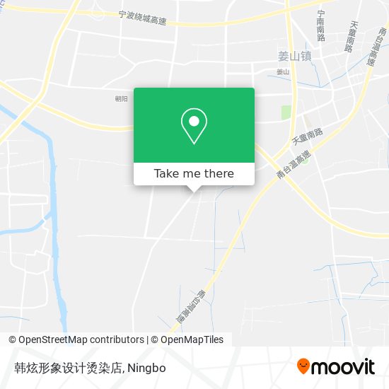 韩炫形象设计烫染店 map