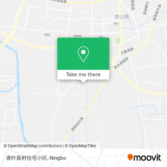 唐叶新村住宅小区 map