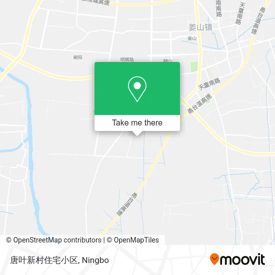 唐叶新村住宅小区 map