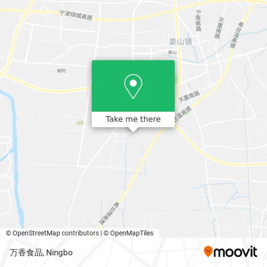 万香食品 map