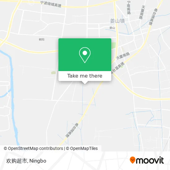 欢购超市 map