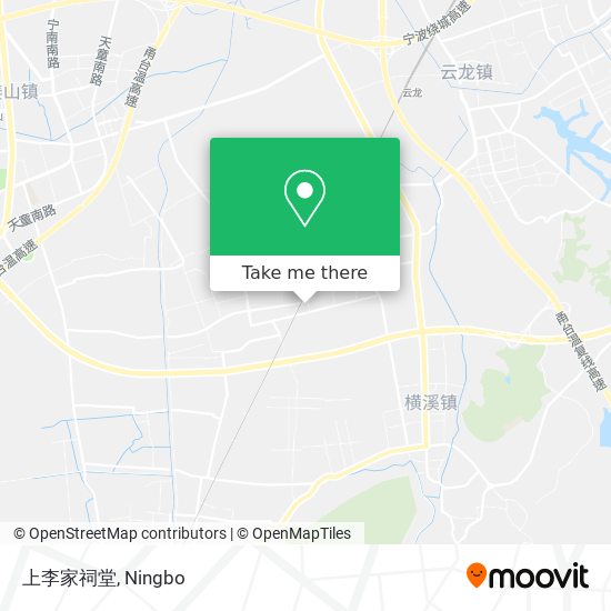上李家祠堂 map