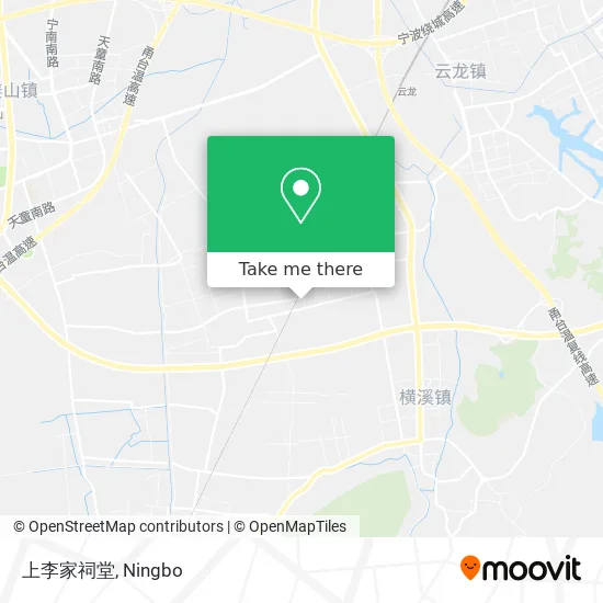 上李家祠堂 map