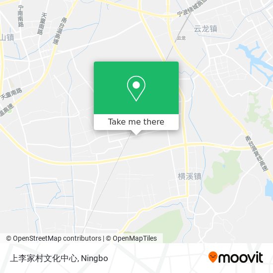 上李家村文化中心 map