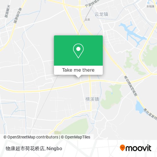 物康超市荷花桥店 map