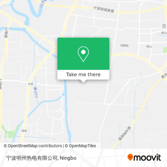 宁波明州热电有限公司 map