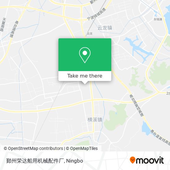 鄞州荣达船用机械配件厂 map
