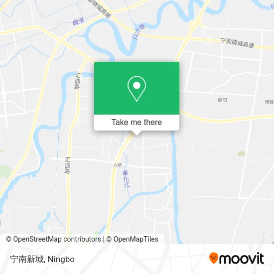 宁南新城 map