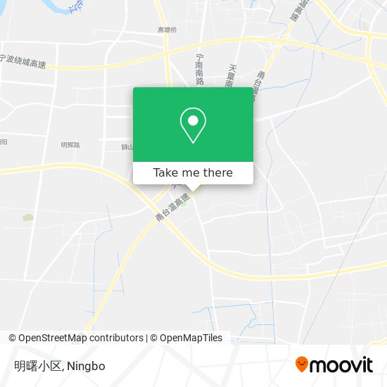 明曙小区 map