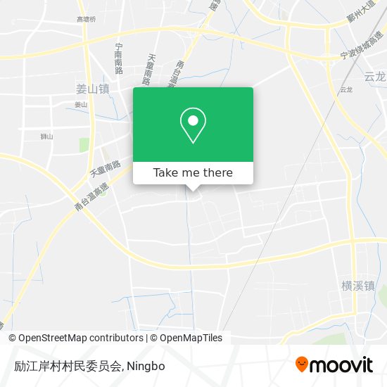 励江岸村村民委员会 map