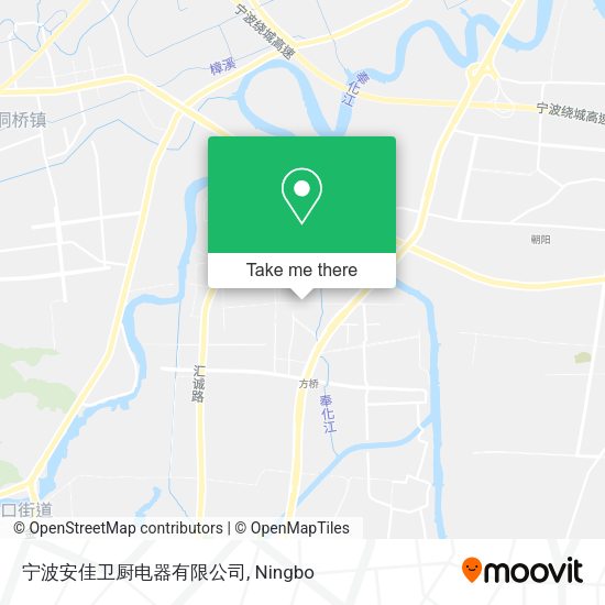 宁波安佳卫厨电器有限公司 map