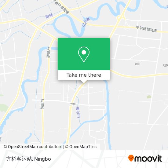 方桥客运站 map