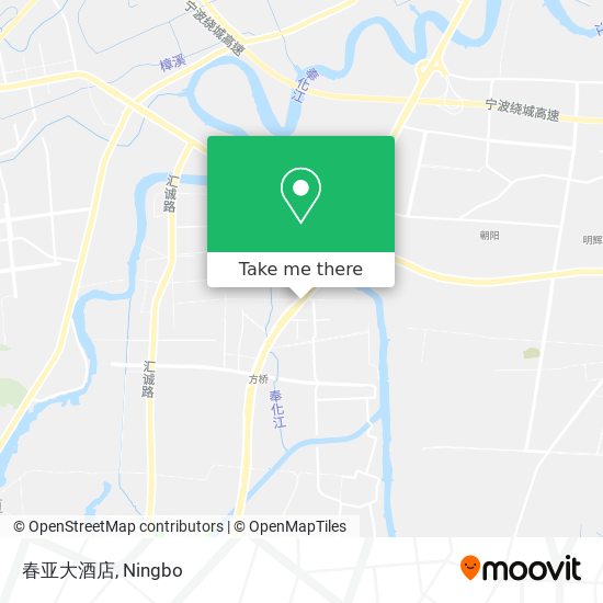 春亚大酒店 map