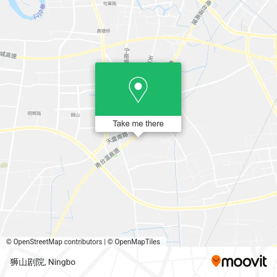 狮山剧院 map