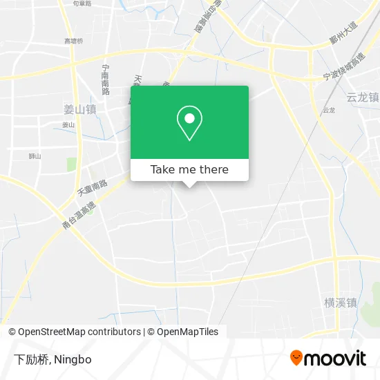 下励桥 map