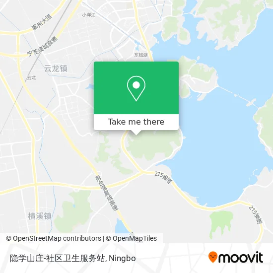 隐学山庄-社区卫生服务站 map