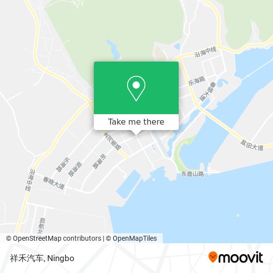 祥禾汽车 map