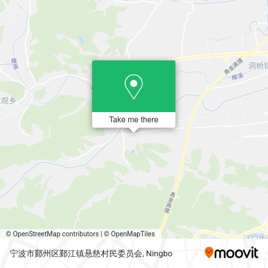 宁波市鄞州区鄞江镇悬慈村民委员会 map