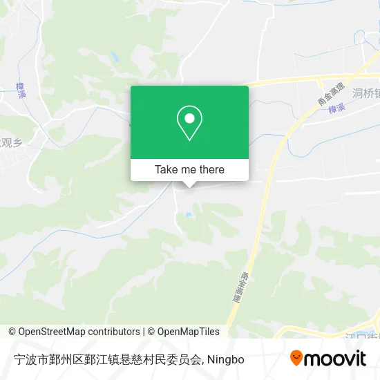 宁波市鄞州区鄞江镇悬慈村民委员会 map