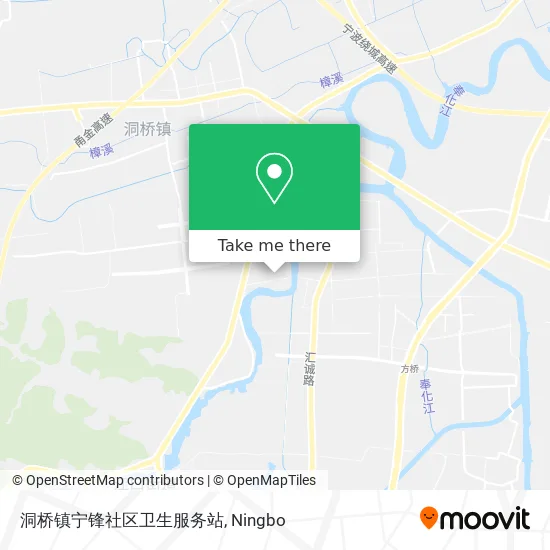 洞桥镇宁锋社区卫生服务站 map