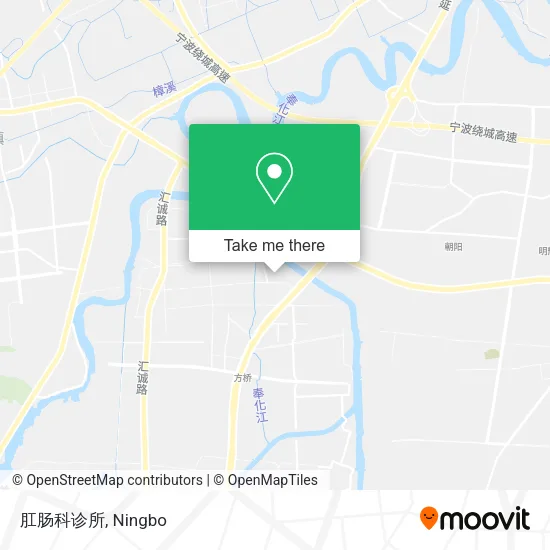 肛肠科诊所 map