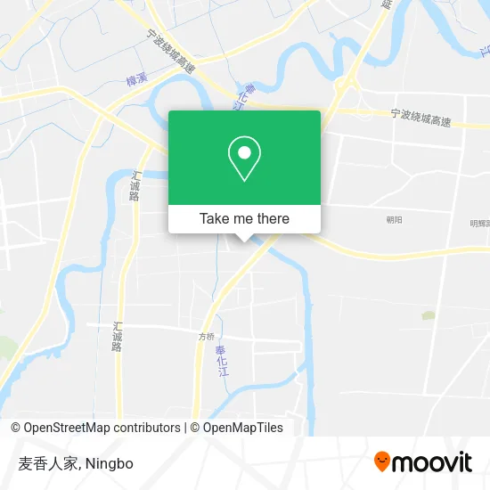 麦香人家 map