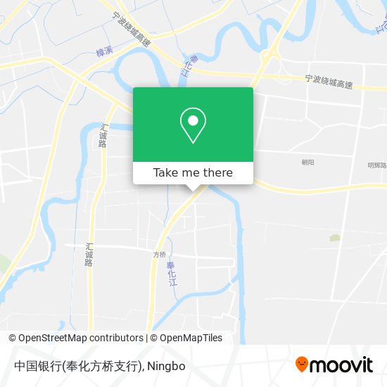 中国银行(奉化方桥支行) map