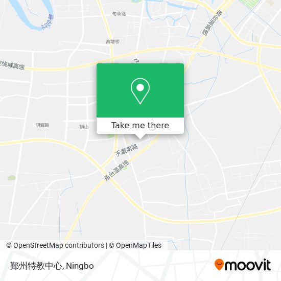 鄞州特教中心 map