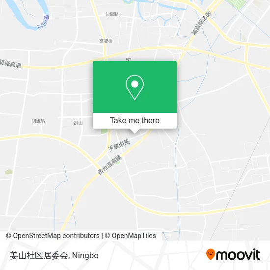 姜山社区居委会 map