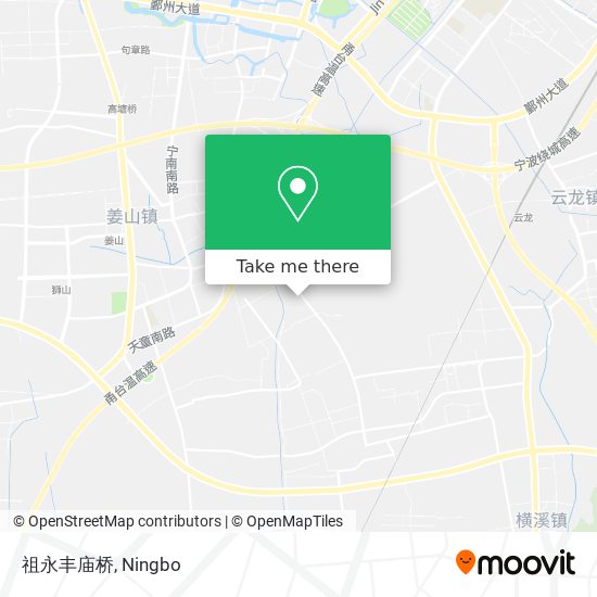 祖永丰庙桥 map