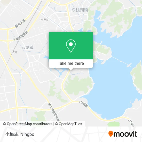 小梅庙 map