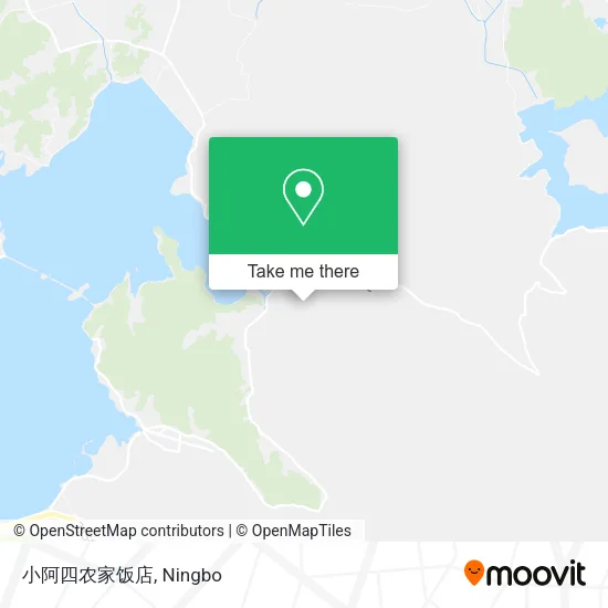 小阿四农家饭店 map