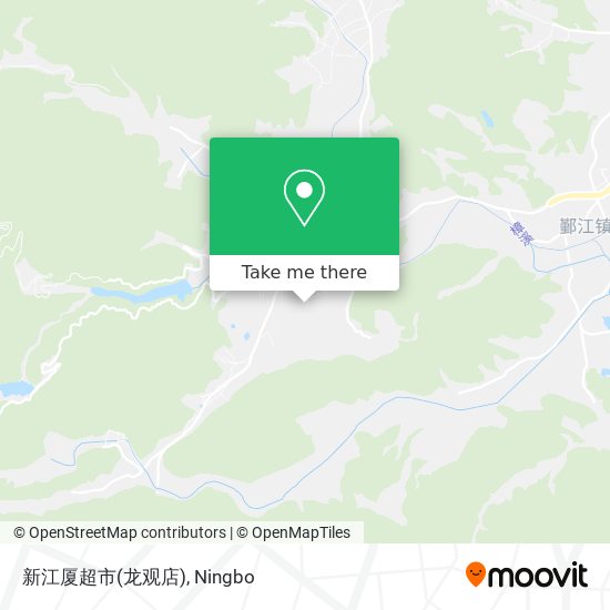 新江厦超市(龙观店) map