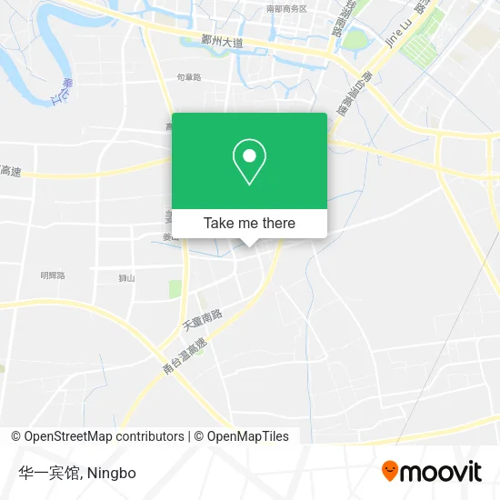 华一宾馆 map