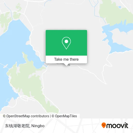 东钱湖敬老院 map
