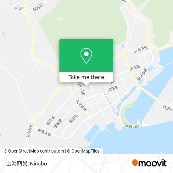 山海丽景 map