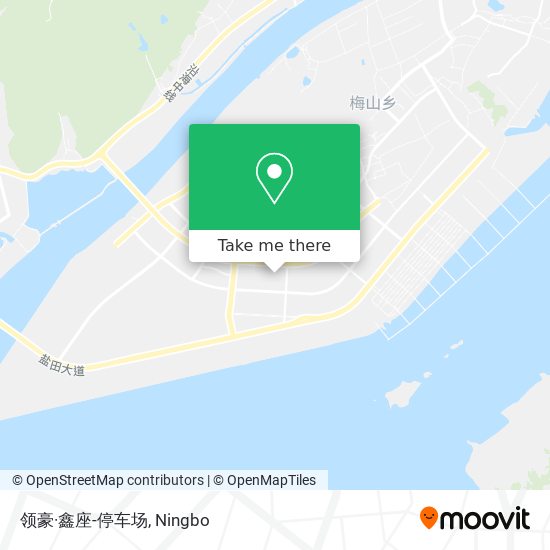 领豪·鑫座-停车场 map
