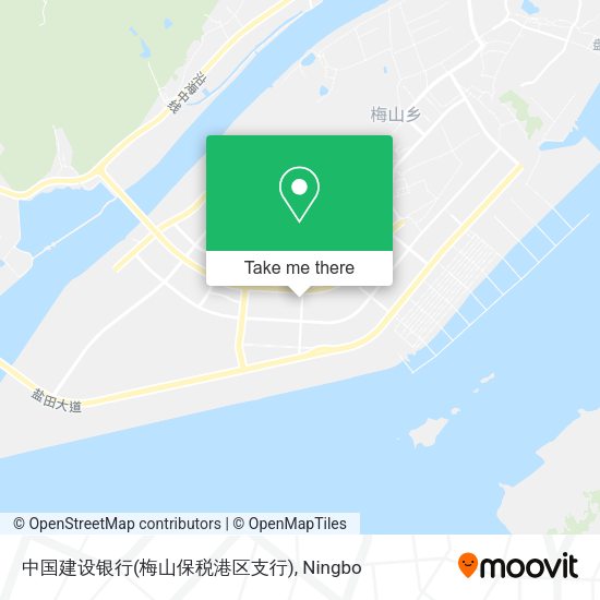中国建设银行(梅山保税港区支行) map